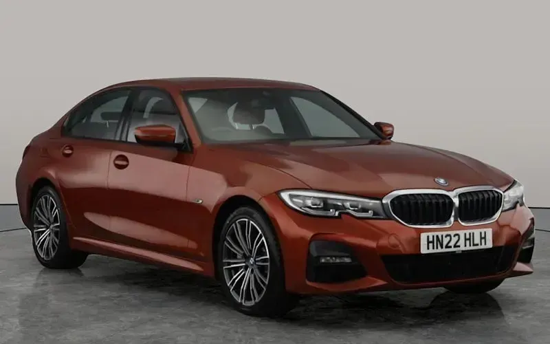 Usado BMW 330e M Sport 292 CV (214 kW) 2022 Naranja Berlina