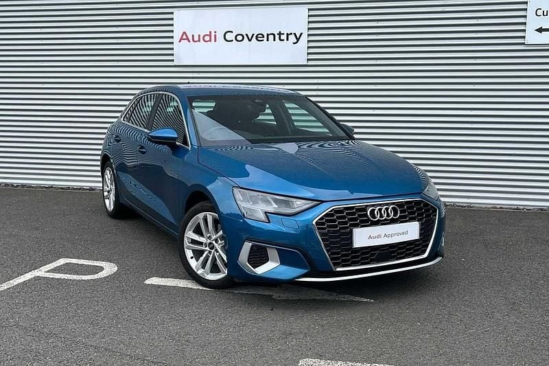 Blue Used 2022 Audi A3 Sport Hatchback | £20,190 (Good price) - Image 1/4