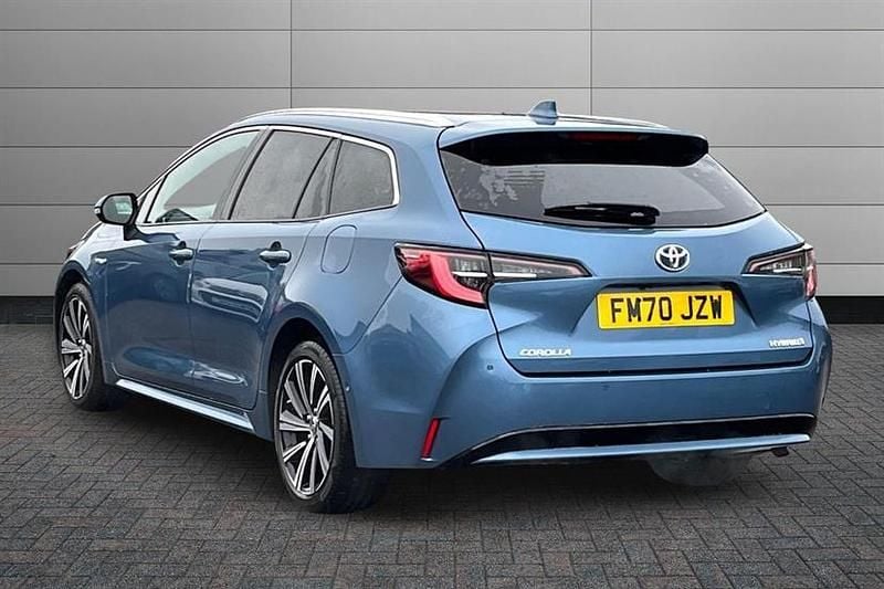 Used Toyota Corolla Design 122 HP (89 kW) 2021 Blue Estate