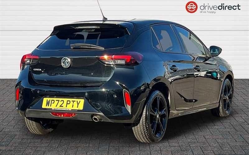 Used Vauxhall Corsa GS Line 101 HP (74 kW) 2022 Black Hatchback