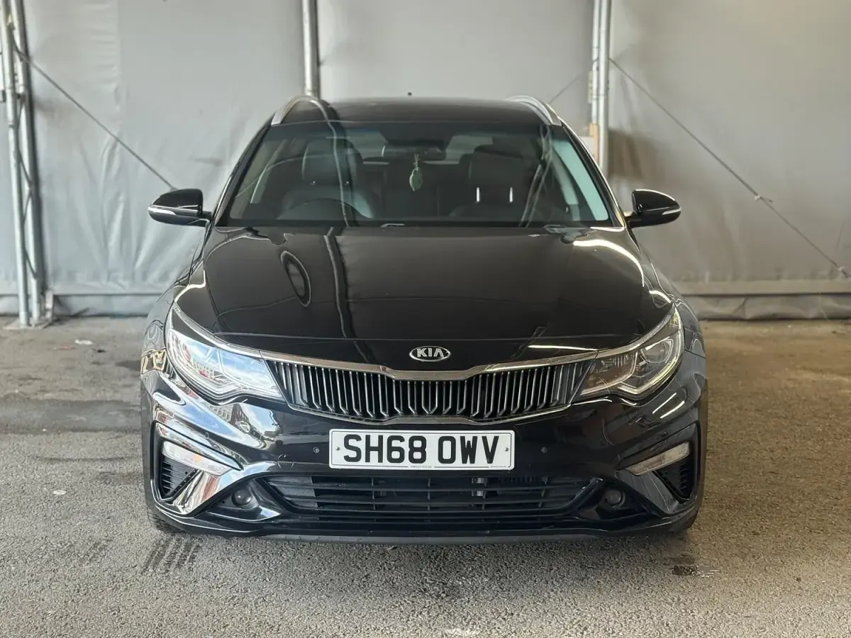Used Kia Optima 136 HP (100 kW) 2018 Black Estate