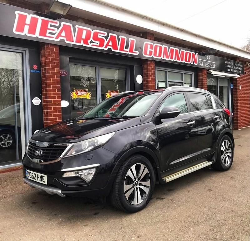 Used Kia Sportage 114 HP (83 kW) 2012 Black SUV