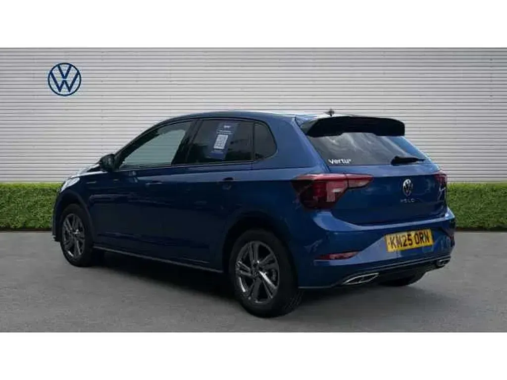 Used VW Polo R-line 115 HP (84 kW) 2025 Blue Hatchback