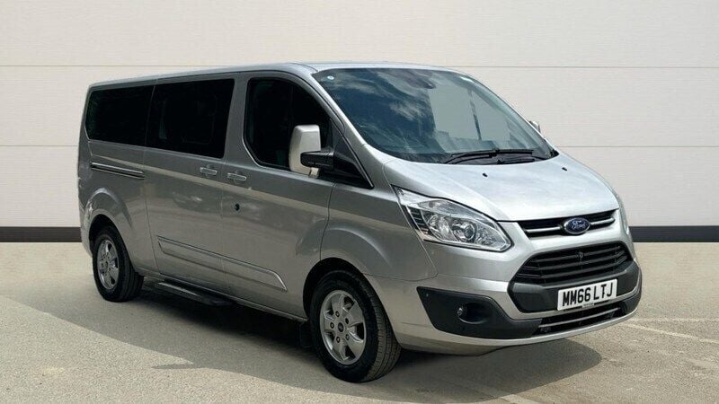 Silver Used 2016 Ford Tourneo Custom Titanium MPV | £15,499 (Good price) - Image 1/4