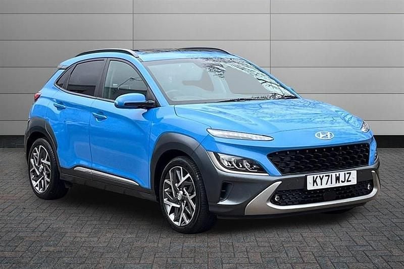 Used Hyundai Kona Ultimate 141 HP (103 kW) 2021 Blue SUV