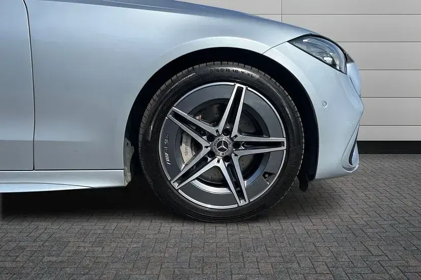 Used Mercedes C200 AMG line 221 HP (162 kW) 2025 High tech silver Sedan