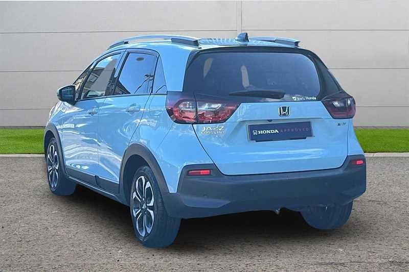 Used Honda Jazz Hybrid 109 HP (80 kW) 2021 Blue Hatchback