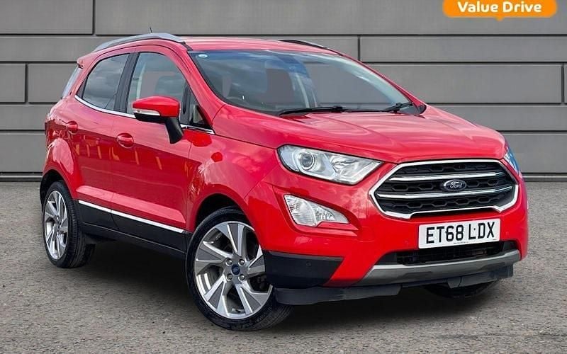 Usado Ford Ecosport Titanium 101 HP (74 kW) 2019 Vermelho SUV