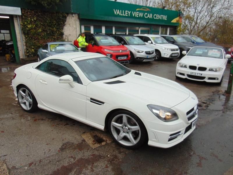 White Used 2012 Mercedes SLK250 AMG Cabriolet | £6,995 (Fair price) - Image 1/4