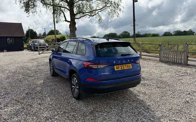 Used Skoda Kodiaq SE Drive 150 HP (110 kW) 2023 Blue SUV