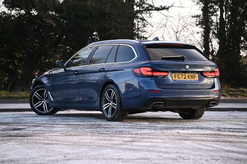 Used BMW 530e Comfort Edition 2022 Blue Estate
