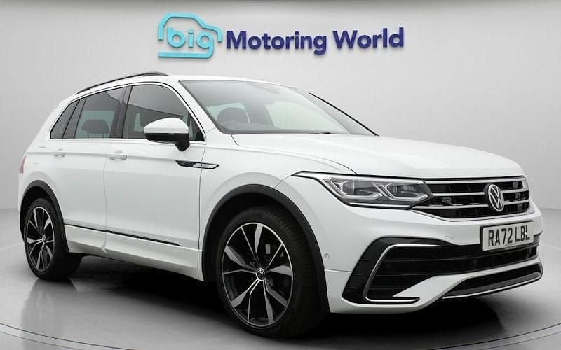 Used VW Tiguan R-line 150 HP (110 kW) 2023 White SUV