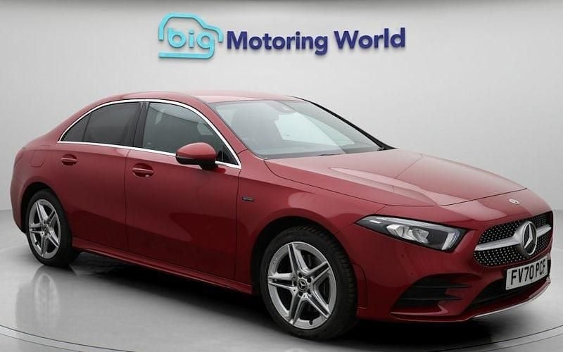Red Used 2020 Mercedes A250 AMG line Sedan | £18,500 (Good price) - Image 1/4