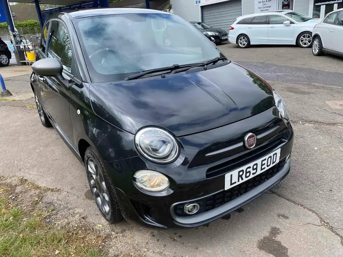 Used Fiat 500 S 69 HP (50 kW) 2019 Black Hatchback