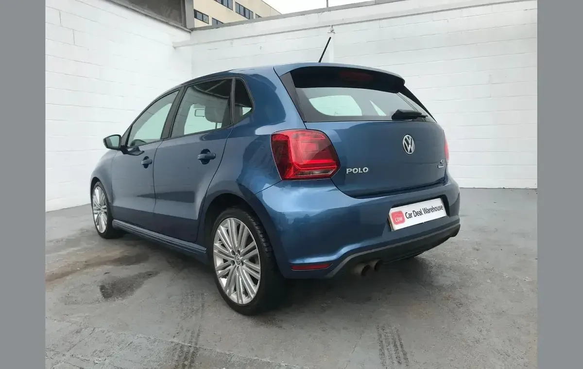 Used VW Polo BlueGT 147 HP (108 kW) 2017 Blue Hatchback