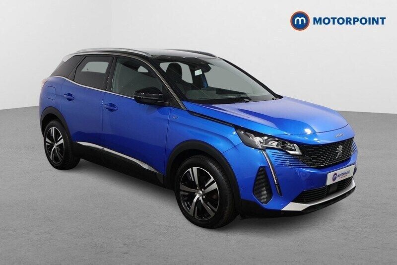 Blue Used 2022 Peugeot 3008 GTi SUV | £18,399 (Good price) - Image 1/4