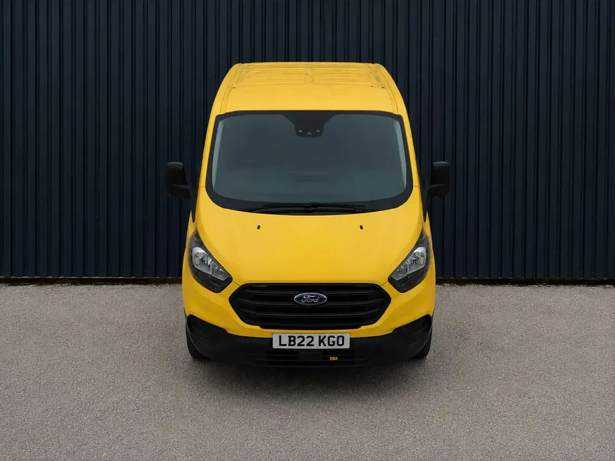 Used Ford Transit Custom 130 HP (95 kW) 2022 Yellow Van