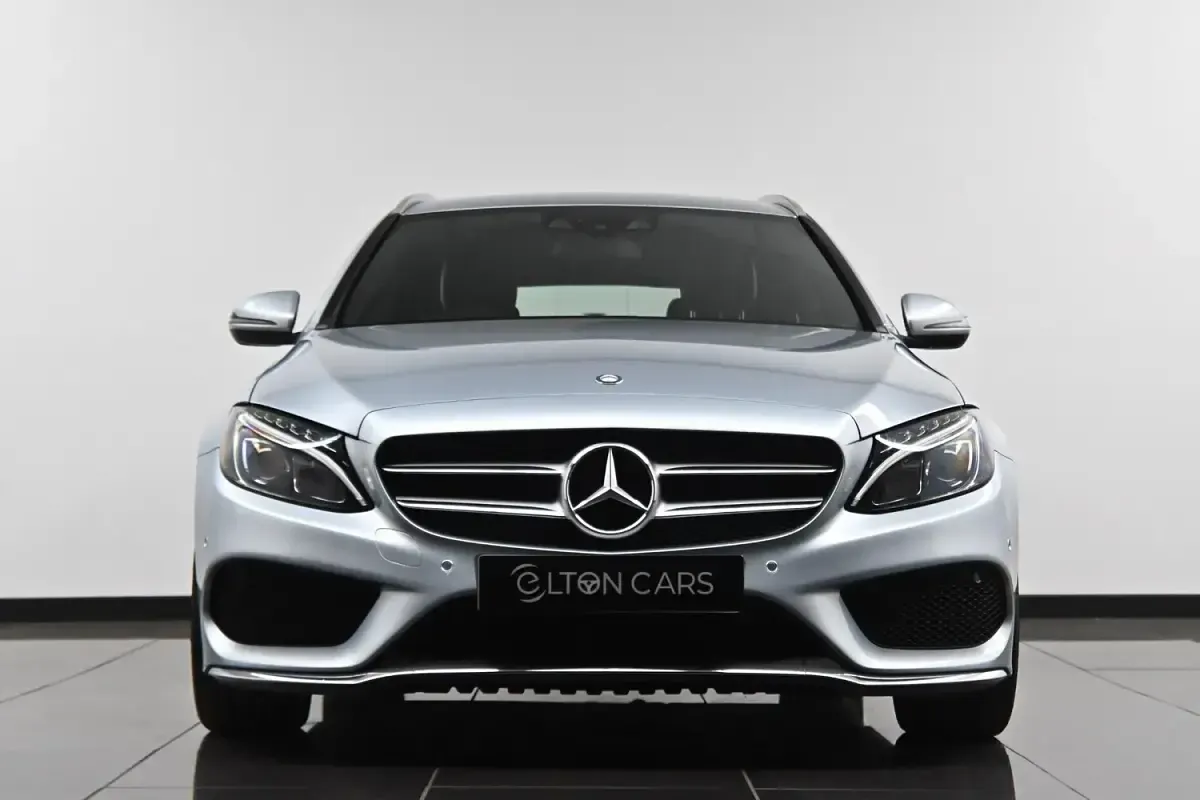 Used Mercedes C220 AMG line 2017 Silver Estate