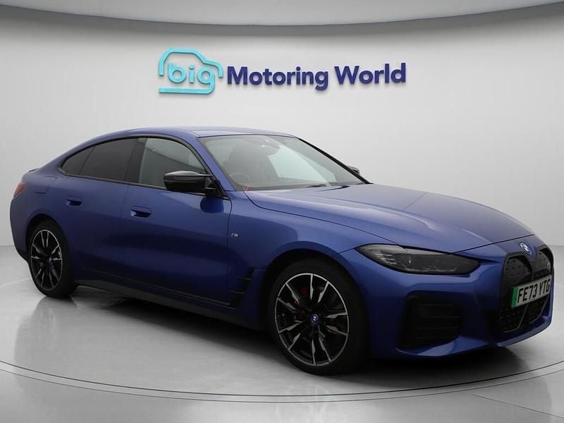 Blue Used 2023 BMW i4 Shadowline Sedan | £35,400 (Super price) - Image 1/4