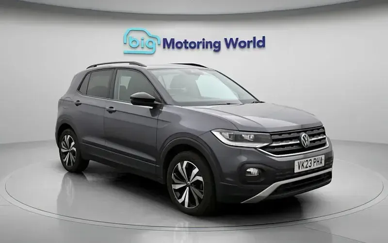 Used VW T-Cross Black Edition 110 HP (80 kW) 2023 Grey SUV