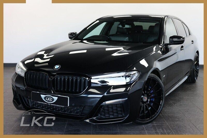 Black Used 2021 BMW 520 M Sport Sedan | £25,990 (Fair price) - Image 1/4