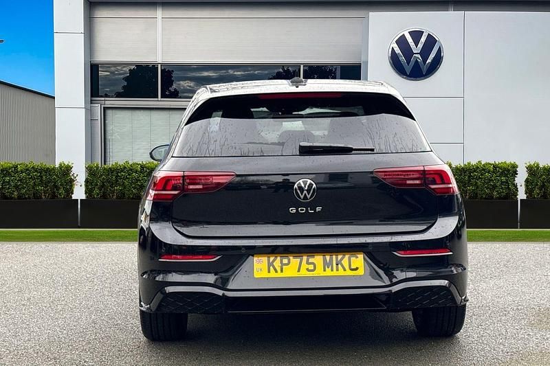 Used VW Golf VIII R-line 150 HP (110 kW) 2025 Black Hatchback