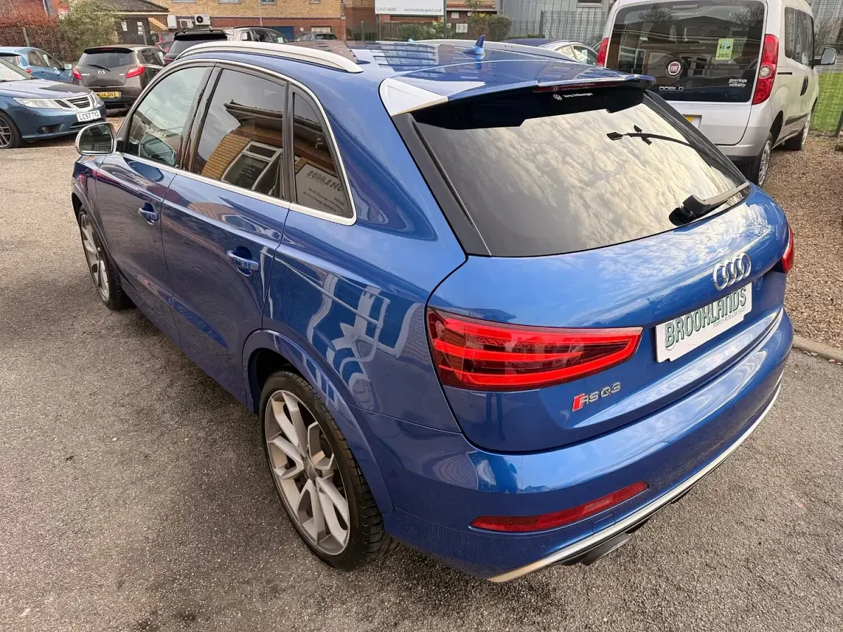 Used Audi RS Q3 310 HP (228 kW) 2014 Sepang blue SUV