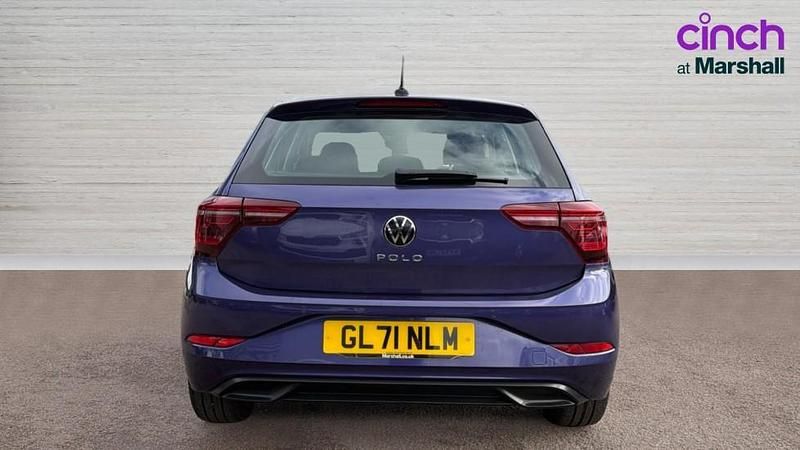 Used VW Polo Style 95 HP (69 kW) 2021 Vibrant violet Hatchback