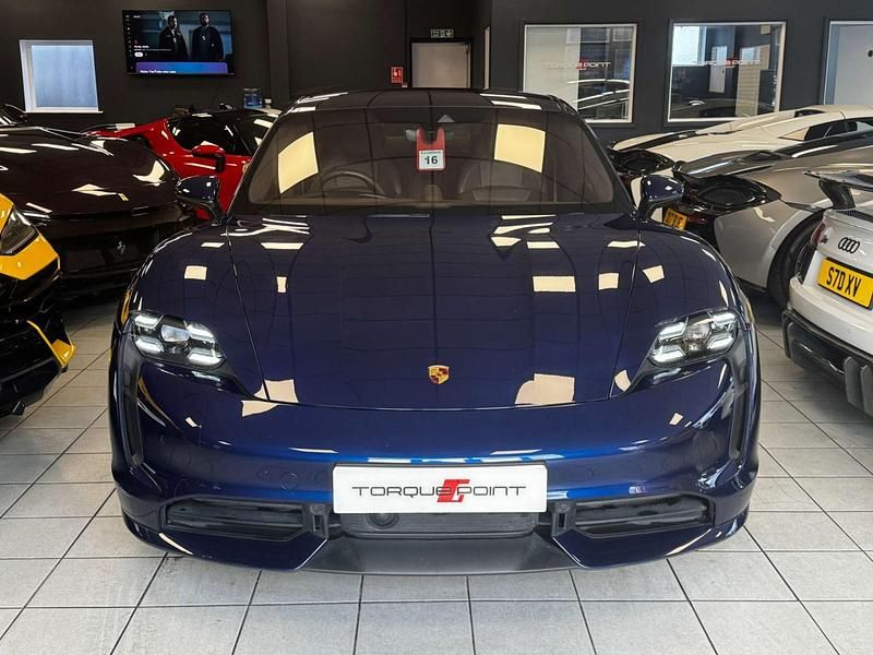 Used Porsche Taycan Performance Package 559 kW (761 HP) 2020 Blue Coupe