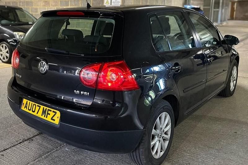 Black Used 2007 VW Golf V Match Hatchback | £1,500 (Good price) - Image 1/1