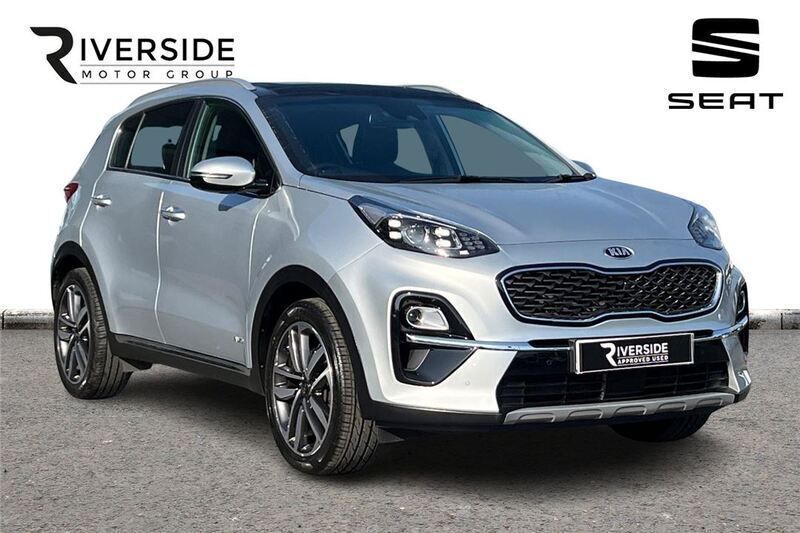 Silver frost Used 2020 Kia Sportage 4 SUV | £18,290 (Fair price) - Image 1/4