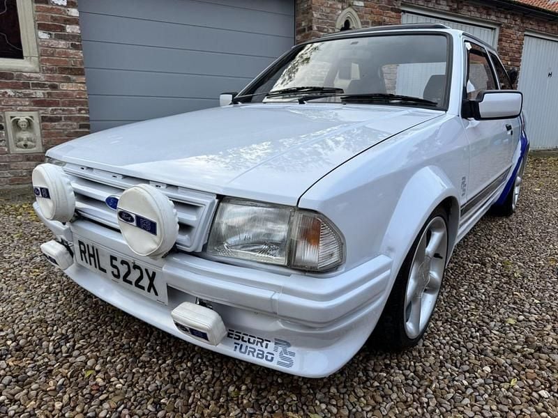 Used Ford Escort RS 1982 White Hatchback