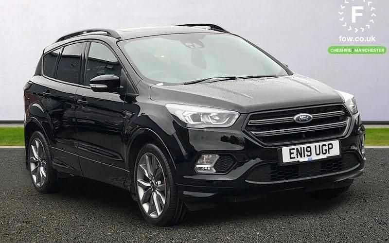Black Used 2019 Ford Kuga ST-Line SUV | £12,999 (Fair price) - Image 1/4