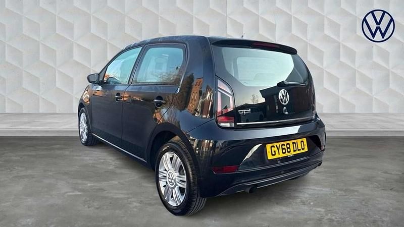 Used VW up! high up! 90 HP (66 kW) 2018 Black Hatchback