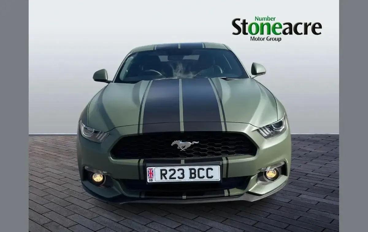Used Ford Mustang 312 HP (229 kW) 2017 Green Coupe