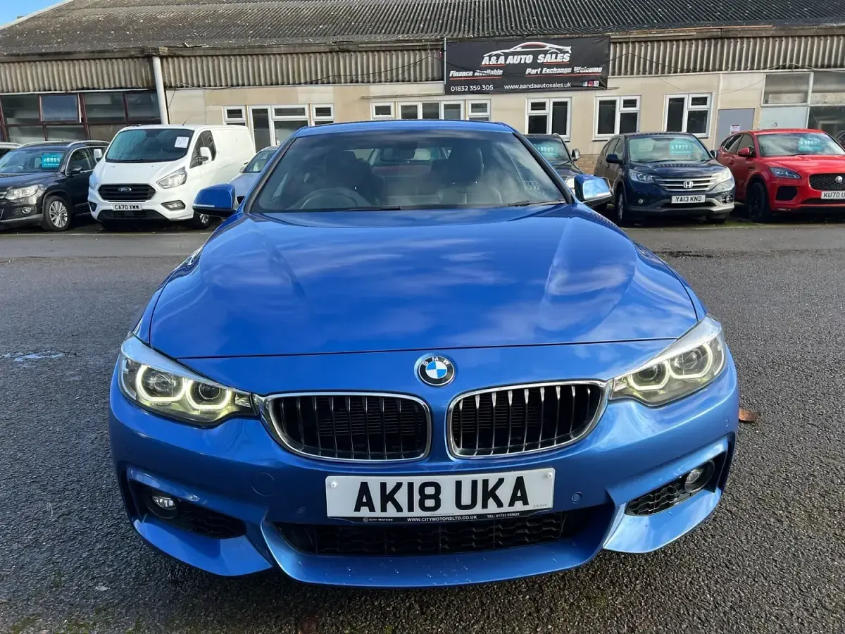 Used BMW 420 M Sport 2018 Blue Coupe