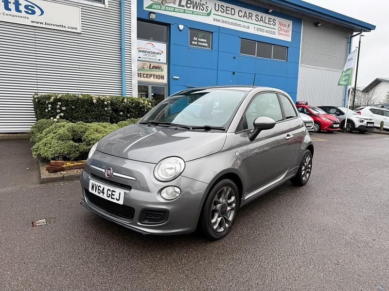 Used Fiat 500 S 69 HP (50 kW) 2014 Grey Hatchback