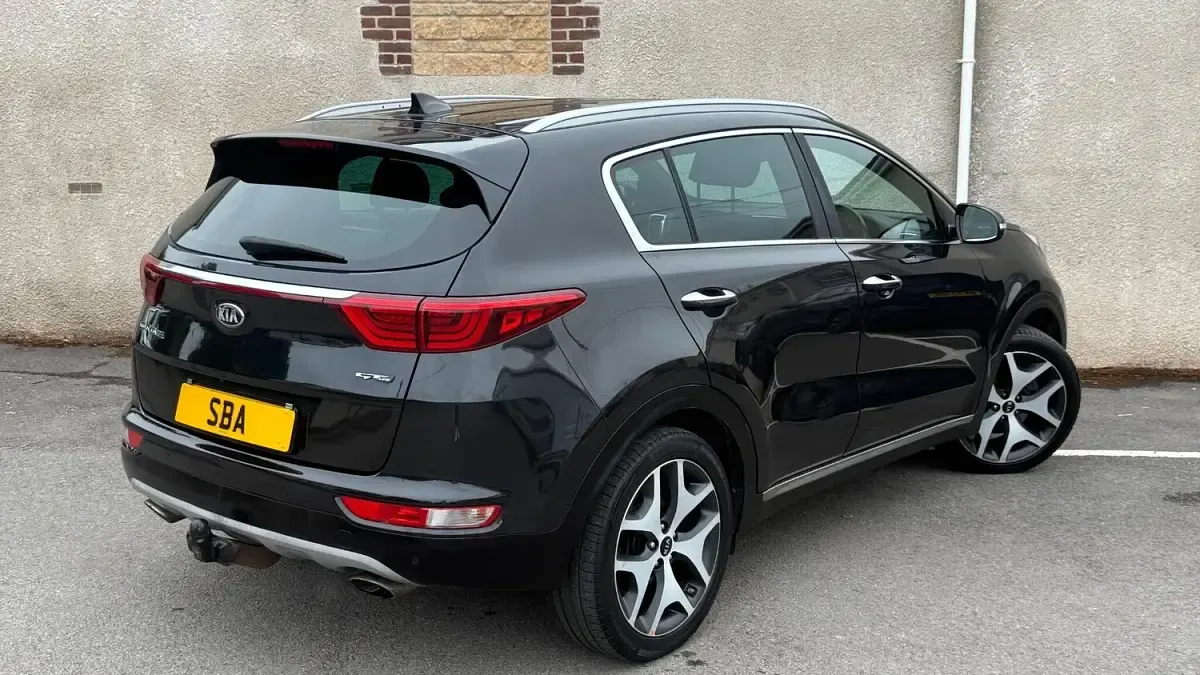 Used Kia Sportage GT-Line 177 HP (130 kW) 2018 Black SUV