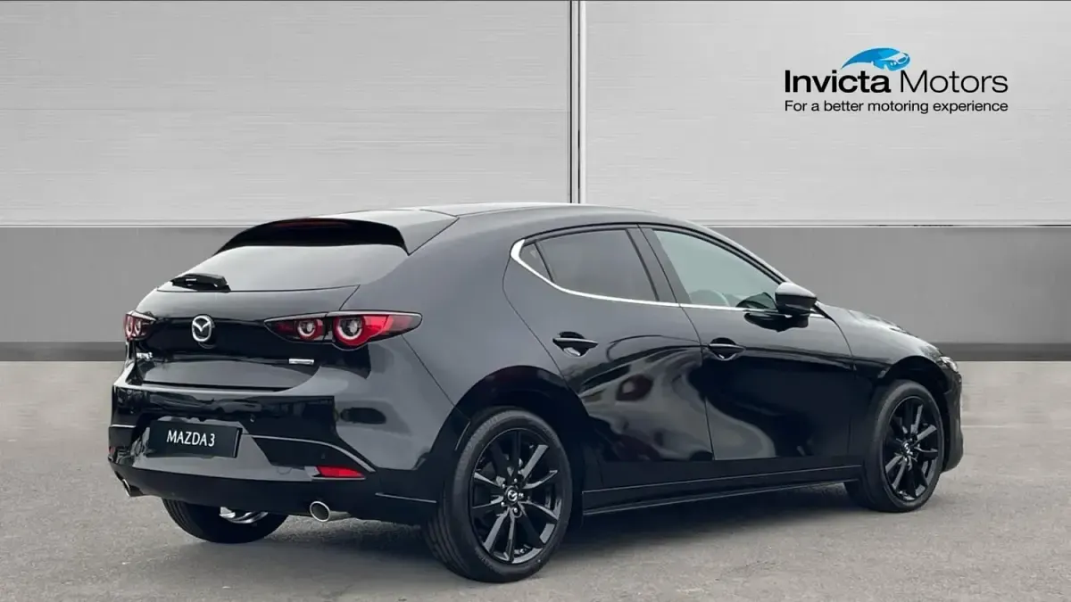 Begagnad Mazda 3 Homura-Line 2026 Svart Halvkombi