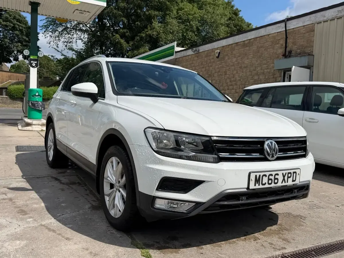 Used VW Tiguan SE 150 HP (110 kW) 2016 White SUV