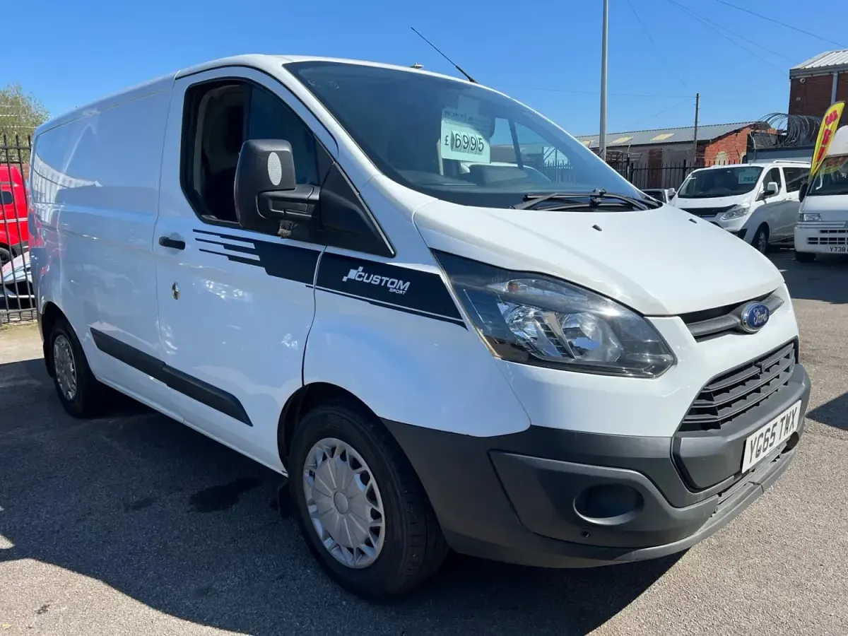 Begagnad Ford Transit Custom 100 HK (73 kW) 2016 Vit Van