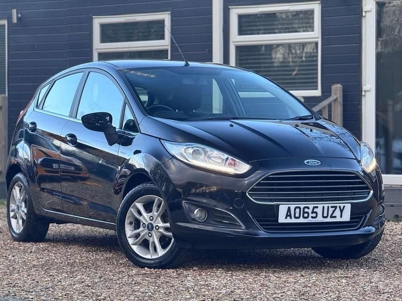Used Ford Fiesta Zetec 2015 Black Hatchback