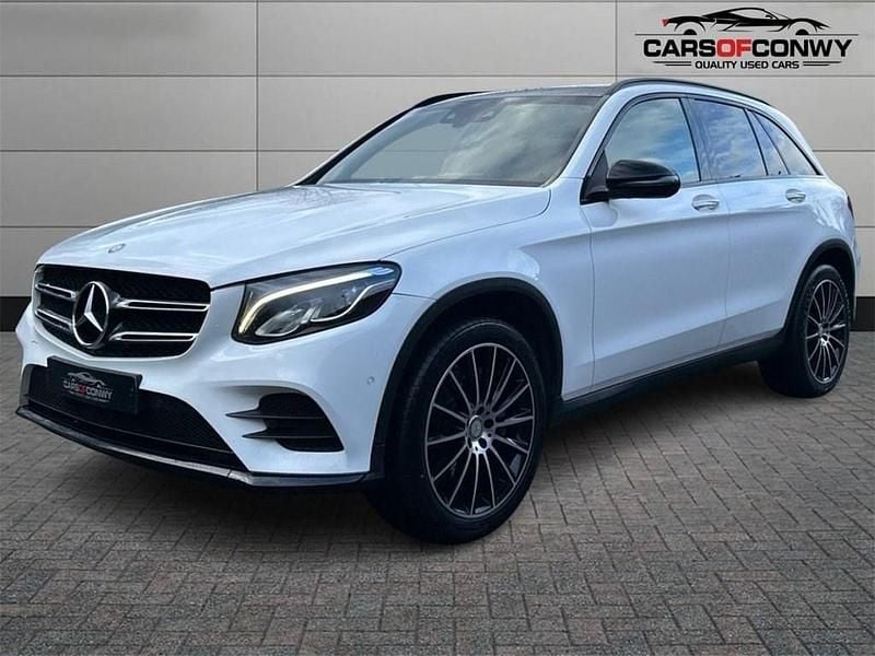 Used Mercedes GLC250 AMG line 204 HP (150 kW) 2016 White Estate