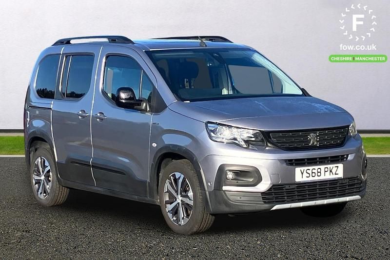 Grey Used 2019 Peugeot Rifter GT-line MPV | £17,699 (Fair price) - Image 1/4