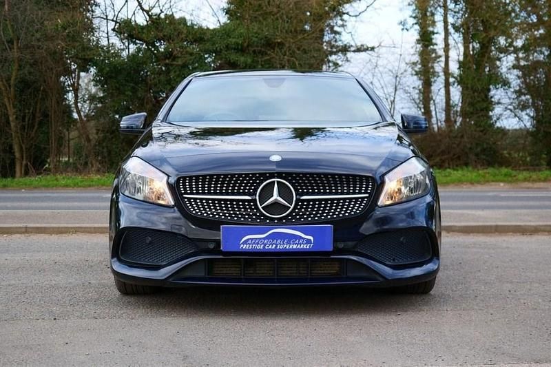 Used Mercedes A200 AMG line 136 HP (100 kW) 2016 Black Hatchback