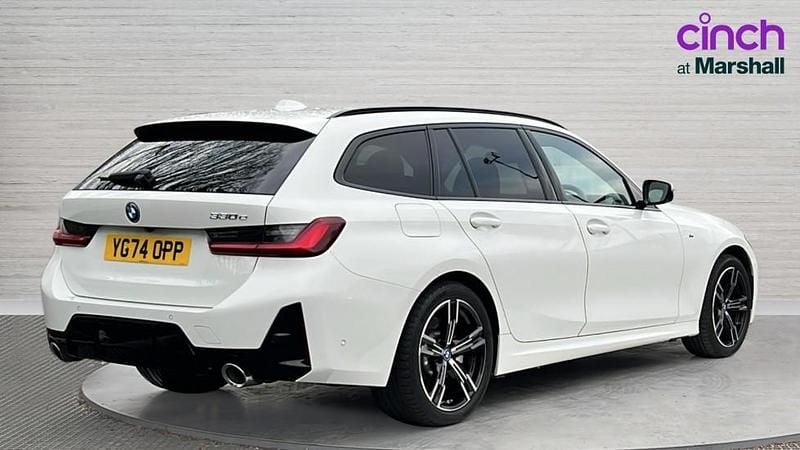 Used BMW 330e M Sport 292 HP (214 kW) 2024 White Estate