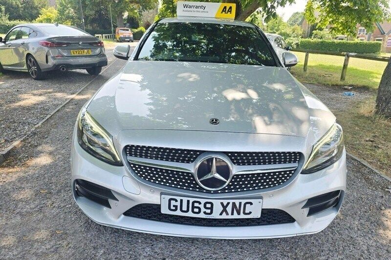 Silver Used 2019 Mercedes C220 AMG Line Premium Sedan | £16,450 (Good price) - Image 1/1