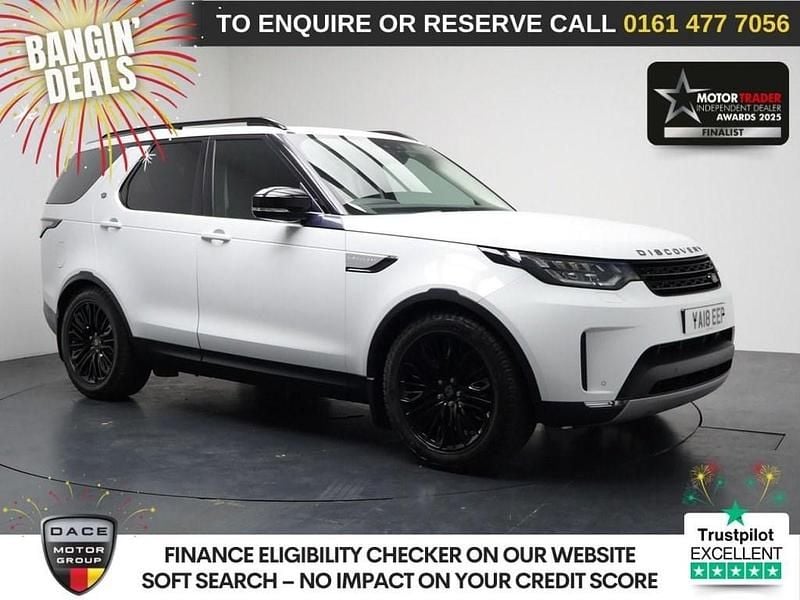White Used 2018 Land Rover Discovery 5 HSE SUV | £19,390 (Super price) - Image 1/3