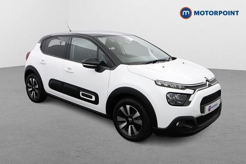White Used 2024 Citroën C3 PureTech Hatchback | £14,199 (Fair price) - Image 1/4