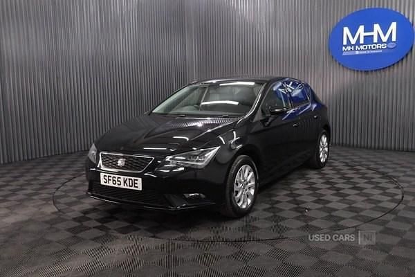 Used Seat Leon SE 110 HP (80 kW) 2016 Black Hatchback